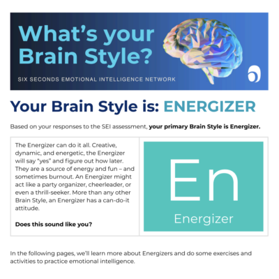 Brain Style eBook - Energizer