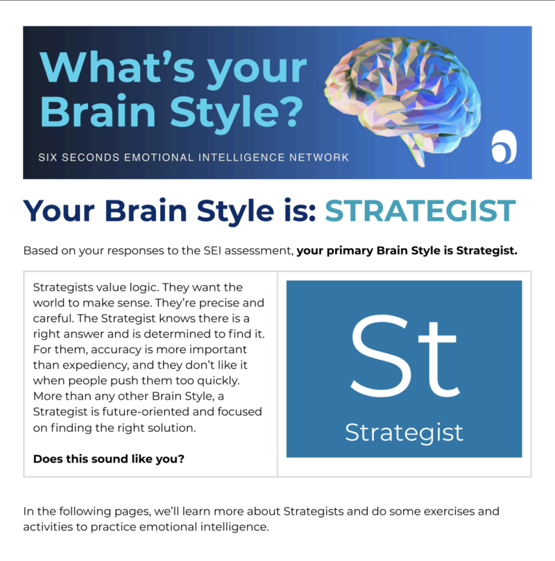 Brain Style eBook - Strategist
