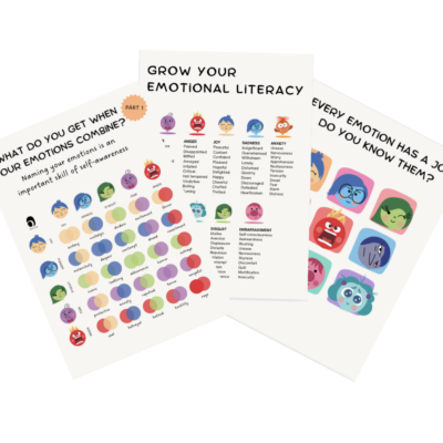 Making Friends with Your Emotions Posters (Printable Files)
